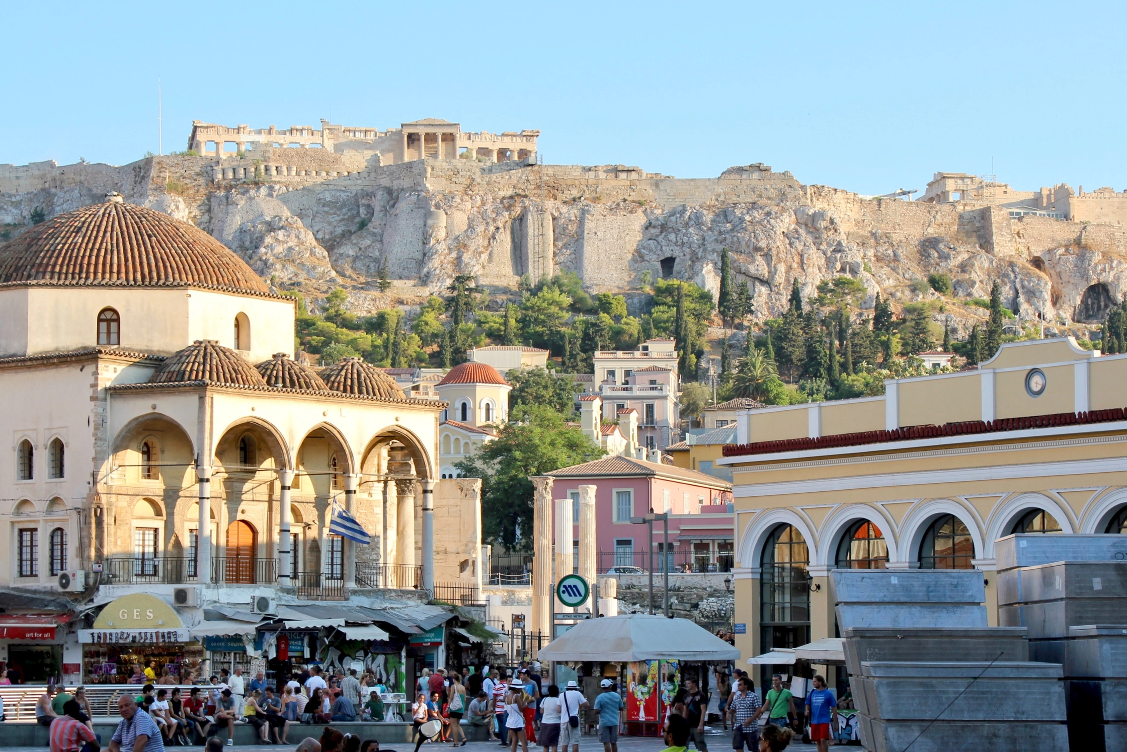 Capture sus recuerdos en Atenas