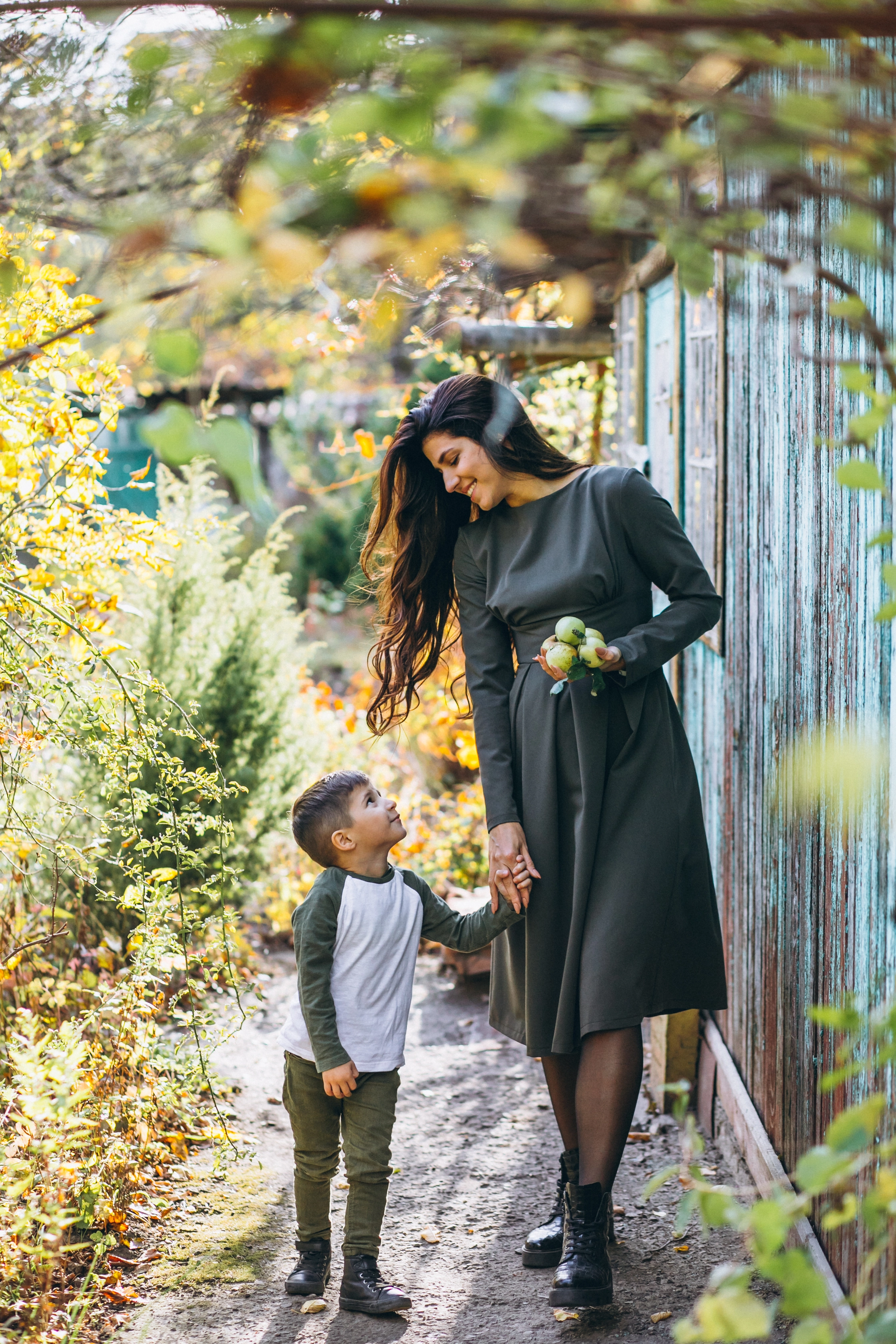 mother-with-little-son-autumn-park