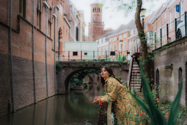Professional photoshoot at Oudegracht Canal