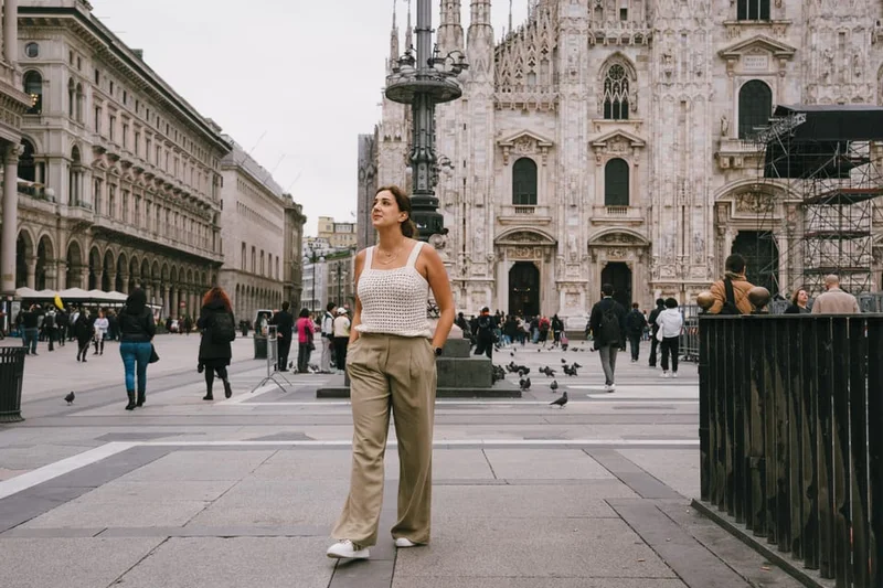 Professional photoshoot at Milan Duomo photo 1