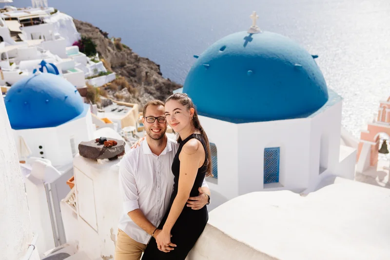 Professional photoshoot at Oia Village photo 5